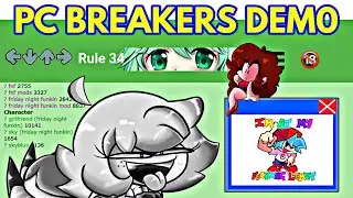 Friday Night Funkin' VS PC BREAKERS [DEMO] / BF saves GF (FNF Mod/Hard/Cutscene + Gameplay)