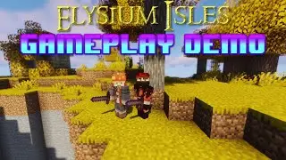 Elysium Isles Gameplay Demo || Minecraft Server Project