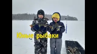 Дети ловят рыбу круче взрослых/Дети на рыбалке