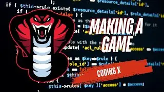 Game Development Using Python At Basic Level For Beginner's | Coding X