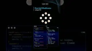 social buttons using css #webdevelopment #css3 #html5 #css #html #website #webdesign