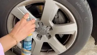 How to Clean Car Tires  the easy way with a great trick!