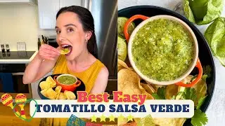 BEST Tomatillo Salsa Verde