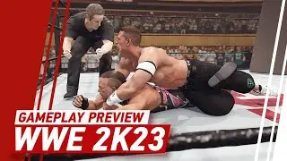 New WWE 2K23 Gameplay - 11-Minutes of War Games & John Cena's 2K Showcase