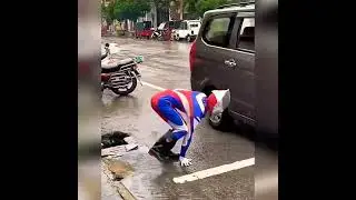 ultraman kena jebakan batman hahaha #shorts #viral