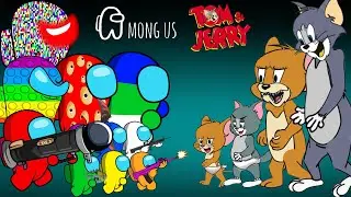 어몽어스 VS Baby TOM & JERRY | AMONG US ANIMATION 48