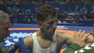 Repechage GR - 55 kg: A. FERGAT (ALG) v. M. NOWRY (USA)