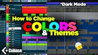 🔥How to Change Theme in Cubase 12 Pro🔥| Changing Colors and Themes in Cubase | In Hindi