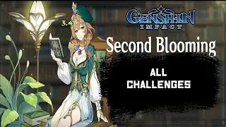 Genshin Impact 3.4 Event: Second Blooming Walkthrough Gameplay | All Challenges