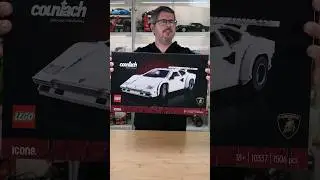 LEGO Icons 10337 Lamborghini Countach revealed! #lego #legoicons #lamborghini #countach