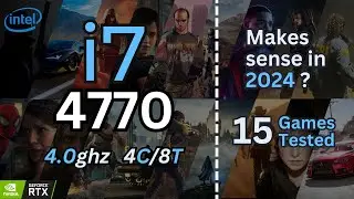 i7 4770 Tested in 15 Games (2024) | 1080p