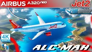 LIVE (Repositioning) Jet2 A320Neo Alicante - Menorca Microsoft Flight Simulator 2020 HDR