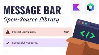 My First Open-Source Library on Github - Message Bar Compose