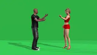 Talking Animation green screen animation video 