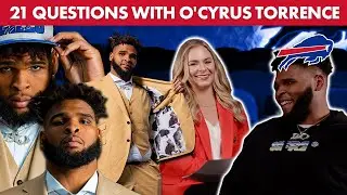21 Questions With Buffalo Bills Offensive Lineman O'Cyrus Torrence | Buffalo Bills