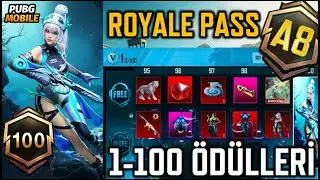 A8 ROYALE PASS ÖDÜLLERİ | A8 ROYALE PASS 1-100 ÖDÜLLERİ | A8 RP | 3.3 GÜNCELLEME | PUBG MOBILE