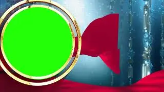 Golden Circle and Glass Effect Wedding Video Titles - Green Screen with 4K | FREE TO USE | iforEdits