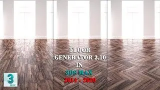 How to install Floor Generator 2.10 in 3ds max 2014 to 2020 Tutorials || Arch Viz By Dino