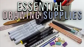 Top 14 Drawing Supplies For Beginners | Essential Tools for Artists | Learn to draw