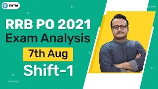 IBPS RRB PO PRE 2021 EXAM ANALYSIS | 7 AUG SHIFT-1 | IBPS RRB PO PRELIMS EXAM ANALYSIS 2021