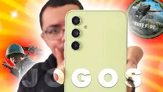 GALAXY A54: Jogando Jogos LEVES e PESADOS! (NÃO AGUENTOU? 🤔)