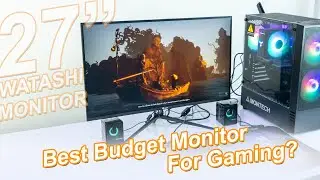 Best budget monitor for gaming Monitor Watashi 27 Inch Unboxing