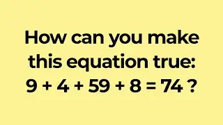 Riddles you can only solve if you're really smart