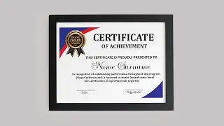 How To Design a Certificate in CorelDraw X7