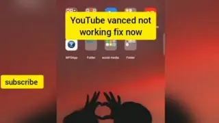 YouTube vanced not working fix now