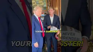 😂 Donald Trump Gifts Logan Paul His Mugshot