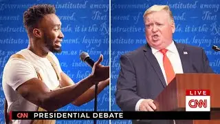 I CRASHED THE PRESIDENTIAL DEBATE (2024)