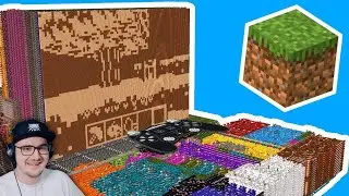 I made Minecraft in Minecraft with redstone! | Реакция на заказ