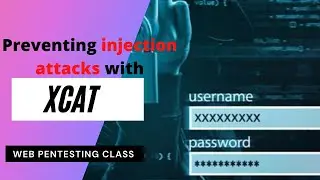 Installing XCAT and preventing injection attacks || XCAT with security spot ||