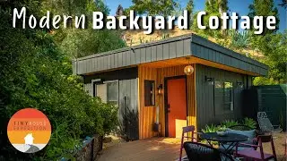 1-Level Tiny House Backyard Cottage - Maximizes Function & Aesthetics