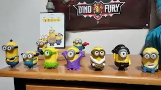 Mcdonald's Minions 2015 Toy Set Review (Plus Bonus Review)🍌🇬🇧