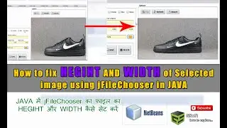 how to resize image icon to fit a jLabel, jPanel or jButton using java | netbeans tutorials #38