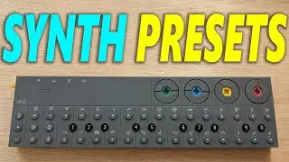 OP-Z Tutorial: How to Save Synth Presets!