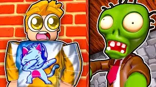 Noob VS Build a Bunker In Your House To Survive Zombies