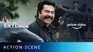 The Action Scene You Cannot Miss | Mammootty | Shylock | Prime Video