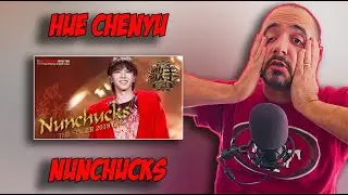 FIRST TIME HEARING Hua Chenyu - Nunchucks (Live Singer 2018) | Such a dynamic talent!