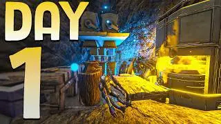 SOLO Wiping Highlands E Cave On Wipeday in ARK