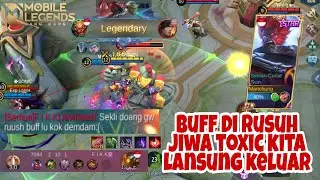 di early buff di rusuh, level 4 kita giling jawhead sampai coklat | gameplay sun jungler tanpa mati