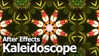 After Effects Tutorial How to make Kaleidoscope Effect Animation | CC Kaleida