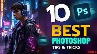 Top 10 PHOTOSHOP Tips and Tricks 2024 | Photoshop Tutorial | Part 6