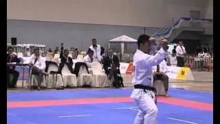 Kata Men's semi-final Kumeta (JPN) Jion .avi