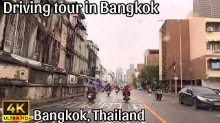 Rainy Day : A Scenic Drive Through Bangkok