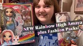 2024 Rainbow High Slime Reboot Amaya Raine Doll with Fashion Packs