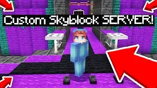 New Custom Minecraft Skyblock Server! *StarryNightMC* (1.21+)