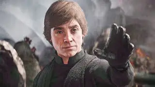 Luke Skywalker Saves a Galactic Empire Soldier Scene