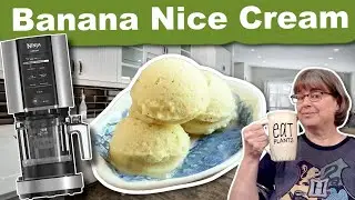 Easy Banana Nice Cream in Your Ninja Creami - No Sugar or Dairy!